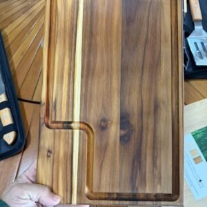 Tabua madeira tecca 37x25